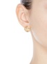 Figure View - Click To Enlarge - ELIZABETH AND JAMES - 'Della' topaz spiral stud earrings