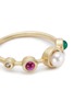 Detail View - Click To Enlarge - ELIZABETH AND JAMES - 'Zoe' faux pearl gemstone ring