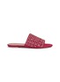 Main View - Click To Enlarge - ALAÏA - Floral stud suede slide sandals