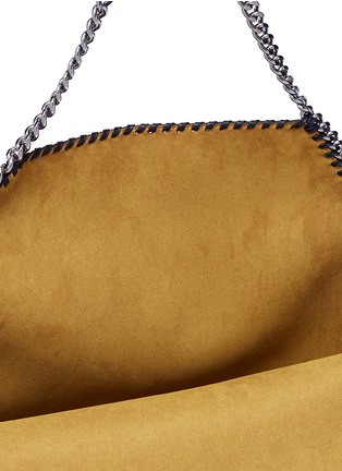 Detail View - Click To Enlarge - STELLA MCCARTNEY - 'Falabella' reversible shaggy deer chain tote