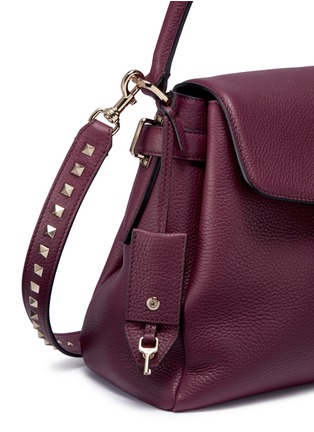 Detail View - Click To Enlarge - VALENTINO GARAVANI - 'Joylock' stud strap leather satchel bag