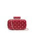 Main View - Click To Enlarge - VALENTINO GARAVANI - 'Rockstud Spike' quilted leather minaudière