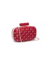 Figure View - Click To Enlarge - VALENTINO GARAVANI - 'Rockstud Spike' quilted leather minaudière