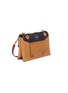 Detail View - Click To Enlarge - COACH - 'Swagger' patchwork prairie rivet crossbody bag