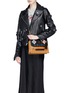 Figure View - Click To Enlarge - COACH - 'Swagger' patchwork prairie rivet crossbody bag