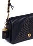  - COACH - 'Dinky' rivet quilted leather crossbody bag