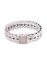Main View - Click To Enlarge - JOHN HARDY - Diamond silver medium weave effect link chain bracelet