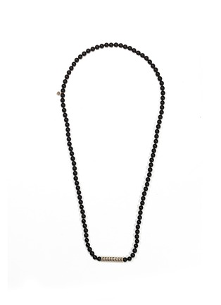 Main View - Click To Enlarge - JOHN HARDY - Chain effect bar charm beaded necklace