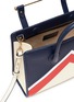 Detail View - Click To Enlarge - STRATHBERRY - 'The Strathberry Midi' colourblock leather tote