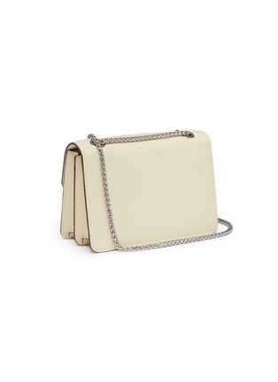 Detail View - Click To Enlarge - STRATHBERRY - 'East/West Mini' eyelet leather crossbody bag