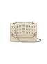 Main View - Click To Enlarge - STRATHBERRY - 'East/West Mini' eyelet leather crossbody bag