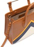 Detail View - Click To Enlarge - STRATHBERRY - 'The Strathberry Midi' colourblock leather tote