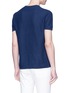Back View - Click To Enlarge - ALTEA - Linen-cotton knit T-shirt