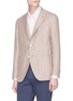 Front View - Click To Enlarge - ALTEA - Linen-virgin wool soft blazer