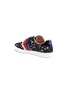 Detail View - Click To Enlarge - GUCCI - 'Ace' Sylvie bow guipure lace slip-on sneakers