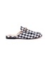 Main View - Click To Enlarge - GUCCI - 'Princetown' gingham print slides