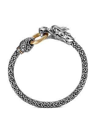 Detail View - Click To Enlarge - JOHN HARDY - 18k yellow gold silver scaly dragon bracelet