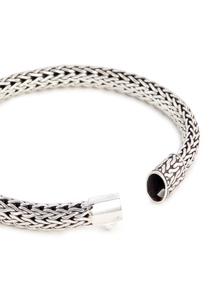 Detail View - Click To Enlarge - JOHN HARDY - Silver woven chain bracelet