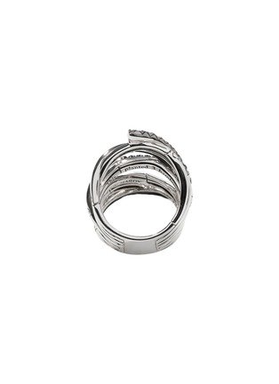 Detail View - Click To Enlarge - JOHN HARDY - Bamboo Sapphire Sterling Silver Ring — Size 7