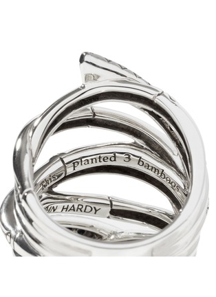  - JOHN HARDY - Bamboo Sapphire Sterling Silver Ring — Size 7