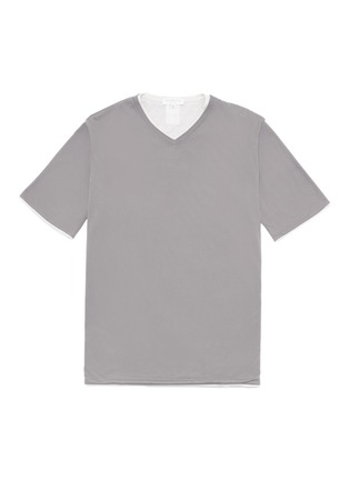 Main View - Click To Enlarge - TOMORROWLAND - Layered V-neck T-shirt