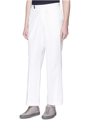 Front View - Click To Enlarge - TOMORROWLAND - Straight leg twill pants