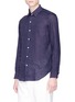 Front View - Click To Enlarge - TOMORROWLAND - Woven linen shirt