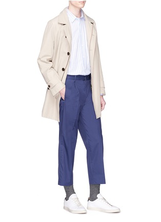 Figure View - Click To Enlarge - TOMORROWLAND - Cropped poplin pants
