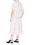 Figure View - Click To Enlarge - 72722 - 'Ebbs and Flows' windowpane check seersucker dress