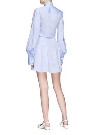 Back View - Click To Enlarge - 10224 - 'Lucy' bishop sleeve shirt dress