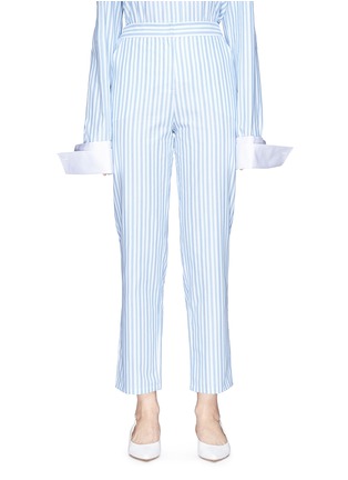 Main View - Click To Enlarge - 10224 - 'Maise' stripe suiting pants