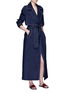 Figure View - Click To Enlarge - 10224 - 'Inez' belted oversized trench coat
