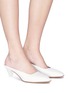 Figure View - Click To Enlarge - GRAY MATTERS - 'Annastar' suede mules