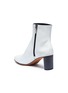 Detail View - Click To Enlarge - GRAY MATTERS - 'Monika' cylindrical heel leather ankle boots