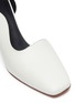 Detail View - Click To Enlarge - GRAY MATTERS - 'Micol' curved leather pumps