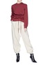 Figure View - Click To Enlarge - Y/PROJECT - Ruched panel sweatshirt