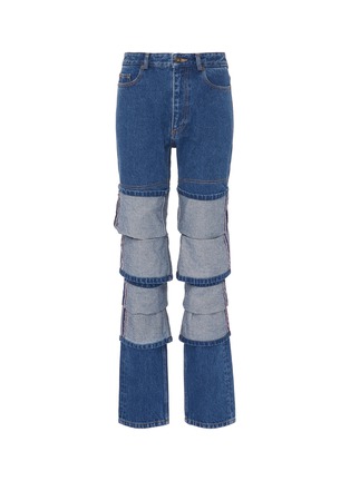 Main View - Click To Enlarge - Y/PROJECT - Triple cuff layered jeans