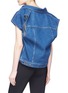 Detail View - Click To Enlarge - Y/PROJECT - Double layered front denim vest