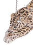 JUDITH LEIBER - 'Wildcat Jaguar' crystal pavé minaudière