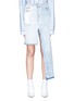 Main View - Click To Enlarge - BEN TAVERNITI UNRAVEL PROJECT  - Asymmetric hem washed denim skirt