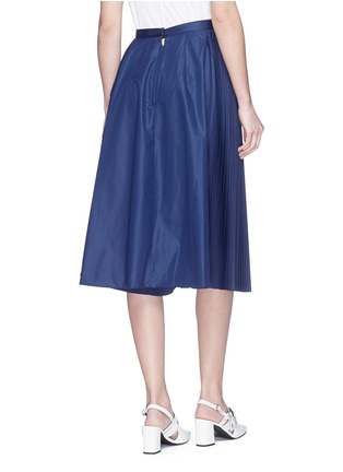 Back View - Click To Enlarge - TOGA ARCHIVES - Plissé pleated taffeta skirt