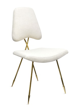 Main View - Click To Enlarge - JONATHAN ADLER - Maxine dining chair – Belgium Stone