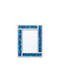 Main View - Click To Enlarge - JONATHAN ADLER - Bermuda Tortoise Campaign 4R photo frame – Blue