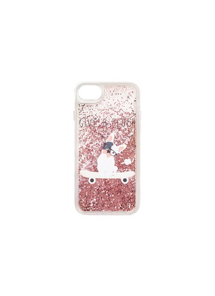 Main View - Click To Enlarge - CASETIFY - Give a Fluff glitter iPhone 6/6S/7/8 case