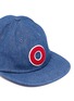 Detail View - Click To Enlarge - 74070 - 'Pop O' appliqué denim baseball cap