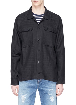 Main View - Click To Enlarge - 74070 - 'Pop Herman' woven cotton shirt