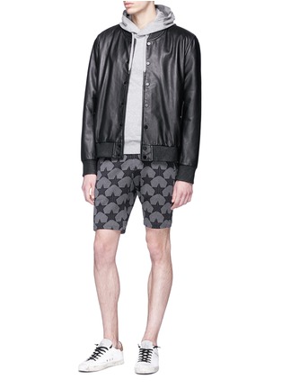 Figure View - Click To Enlarge - ATTACHMENT - Star print sweat shorts