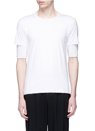 Main View - Click To Enlarge - ATTACHMENT - Double layered T-shirt