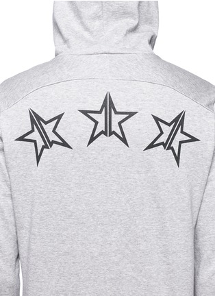 Detail View - Click To Enlarge - ATTACHMENT - Star print hoodie