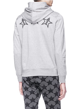 Back View - Click To Enlarge - ATTACHMENT - Star print hoodie